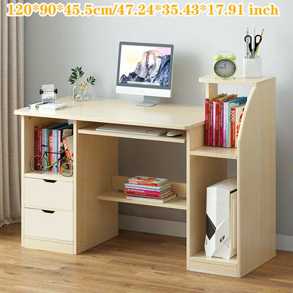 120CM Computer Desk PC Table Study Gaming Laptop Home Office Workstation Corner
