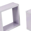 Set Of 6 Floating Wall Mounted Shelves Display Storage Shelf Home Decoration New