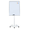 Magnetic Whiteboard Free Standing White Board Dry Wipe Office Home School Notice