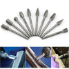 Carbide Burr Die Grinding Shank Tungsten Rotary Drill Set Metal CarvingBit Tool.