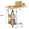 Movable Computer Desk Adjustable PC Table Study Home Office Work Station Small