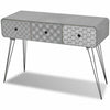 Console Hall Table Side End Dressing Desk with 3 Drawers Grey/Brown Furniture UK