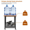 Industrial Side Table Sofa End Storage Shelf Metal Frame Coffee Table Nightstand