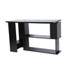 Black Corner L-Shape Computer Desk PC Laptop Table Home Office Study Writing
