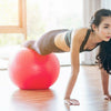 65 CM GYM YOGA BALL EXERCISE SWISS FITNESS PREGNANCY BIRTHING ANTI BURST + PUMP
