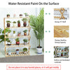 4/5-Tier Foldable Bamboo Plant Stand Free Standing Shoe Shelf Storage Organizer