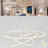 LED Pendant Light Ring Adjustable Lamp Ceiling Lights Decor Lighting Variable