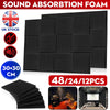 UK Acoustic Foam Panels Sound Proofing Insulation Studio Wall Tiles Closed Cell