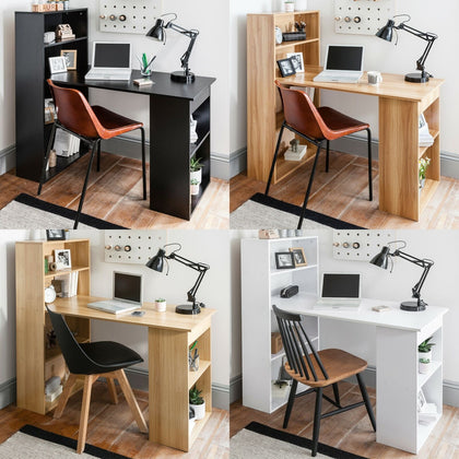 Computer Desk with Shelves Shelf