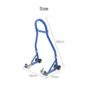 Motorcycle Motorbike Front fork & Rear Wheel Vee Paddock Stand Set for Bobbins