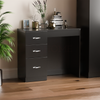 Chest Of Drawers Bedside Cabinet Dressing Table Wardrobe Bedroom Black