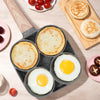 4 Cup Fried Egg Pan Omelette Cookware Non-stick Pancake Frying Pan for Cooking