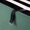Ottoman Bed Frame Storage Bed Double Size 4ft6 Plush Velvet Upholstered Bed