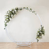 Metal Round Flower Rack Cake Stand Hoop Wedding Centrepiece Floral Display Arch
