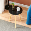 Modern Small Round Side Table Sofa Tea End Table Coffee Table for Living Room BN