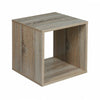 FREE STANDING CUBE 2 3 4 TIER WOODEN BOOKCASE STORAGE SHELF UNIT DISPLAY WOOD