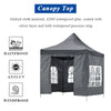 2m/3m Gazebo Marquee Heavy Duty Garden Tent Showerproof Full Side Curtains Party