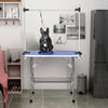 36" Dog Grooming Pet Table 2 Arm Adjustable Folding Bath Height Non Slip Top