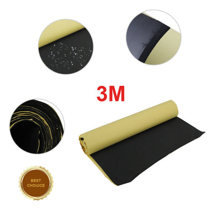 A Roll of 3M Car Van Sound Proofing Deadening Insulation Closed Cell Foam Thick