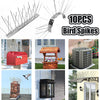 Stainless Steel Bird Control Spikes Pigeon Deterrent Window Ledge Strip Nesting
