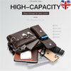 Men's Messenger Bag Waterproof Cross Body Shoulder Utility Travel Work UK