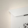 White Radiator Cover Grill Shelf Cabinet MDF Wood Modern Traditional Furniture