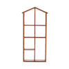 Vintage Wooden Storage Unit Wall Floating Shelves Storage Display Shelf Cabinet