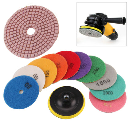 11X Diamond Polishing Pads 4
