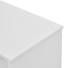 L-Shaped Home Office Desk Corner Computer Desk Black/White for Home Study Work