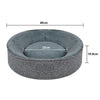 Orthopedic Cat Bed Kitten Round Berth Cushion Bed For Small Dog Memory Foam Padd