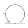 Metal Wedding Arch Frame Moongate Garden Backdrop Stand Flower Display DIY Decor