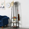 Heavy Duty Rustproof Metal Clothes Rail Coat Stand Shoe Box Hanging Rack Storage