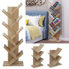 Tree Desktop Bookshelf Desk Bookcase Display Book Rack 3 Tier Organizer Storage
