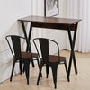 Industrial Writing Desk Laptop Table HomeOffice Study Workstation Stable X Frame