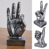 Abstract Art Hand Gesture Sculpture Ornament Figurine Statue Tabletop Decoration
