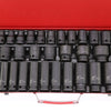 35Pcs Deep Impact Sockets 1/2" Metric Drive Tool Set Garage Workshop 8-32mm