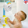 Baby Bath Toy Children rainbow Cloud Spray Water Shower Tub Faucet Bathroom toy
