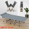 Heavy Duty Single Folding Bed With Mattress Camping Travel Guest Lightweight+Bag