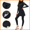 UK Full Cover Swimsuit Muslim Ladie Swimwear Modest Arab Burkini Islam Costumes
