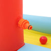 Kids Activity Paddling Pool Inflatable Garden Swimming Pool w/ Slide Water Spray