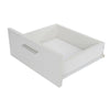 Modern Bedside Table Cabinet Chest of Drawers Nightstand with 3 Drawers White