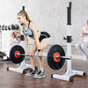105-170cm Barbell Power RackHolder Weight Bar Barbell Split Squat Stands Workout