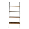 Ladder Shelf 4 Tier Leaning Storage Bookcase Display Unit