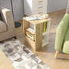 2 Tier Modern Sofa Side End Tea Table Nightstand Book Shelf Storage Organise