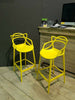 MASTERS MODERN DESIGNER PLASTIC BAR STOOL CHAIR 75CM & 65CM GREY BLACK WHITE