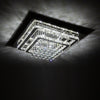 Modern LED Crystal Ceiling Light Chandelier Lamp Living Room Hallway Home Decor