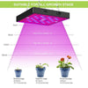 LED Grow Light Full Spectrum 80W Hydroponic Indoor Veg Flower Plant Lamp Panel