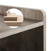 Industrial Side End Table Stackable Bedside Table Storage Nightstand for Bedroom