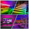 5M 10M 15M LED Strip Lights 5050/3528 RGB Light Colour Changing Tape Cabinet TV