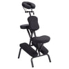 Tattoo Massage Chair Adjustable Folding Beauty Salon Therapy Stool w/ Carry Bag